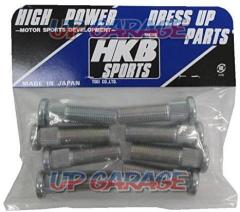 HKB HK-20 ハブボルト ホンダ 10MM 8ケ