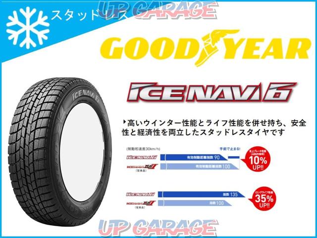 スタッドレス Goodyear グッドイヤー Ice Navi 6 アイスナビ シックス 195 65r15 91q 中古パーツ買取 販売のアップガレージ