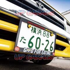 [KG185] THR x MOONEYES Raised Logo License Plate Frame