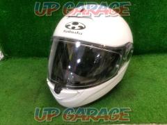 サイズXL OGK AEROBLADE-5 フルフェイスヘルメット パールホワイト 17/12月製造