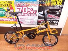 KHS MANHATTAN F-16 ワールドトラベルフォールディングバイク 16インチ8段変速折り畳み自転車