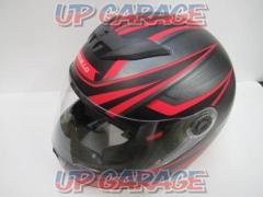 LEAD(リード) MODELLO フルフェイスヘルメット マットガンメタ Fサイズ(57-60cm)