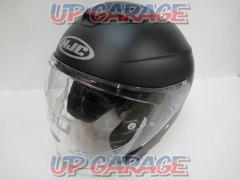 HJC(エイチジェーシー) HJH214 i30 ジェットヘルメット SOLID セミフラットブラック Sサイズ