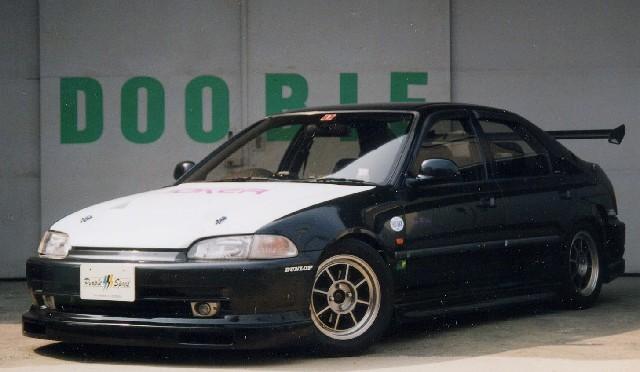 Спойлер Mugen на Honda Civic eg8