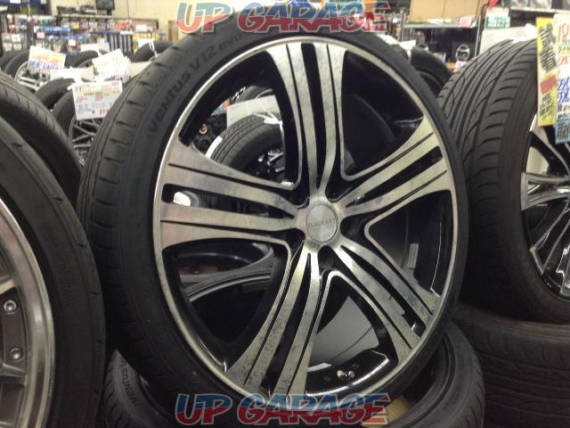 Fitting Free Price Cut Black Art Facet Hankook Ventus V12 Evo2 K1 中古パーツ買取 販売のアップガレージ