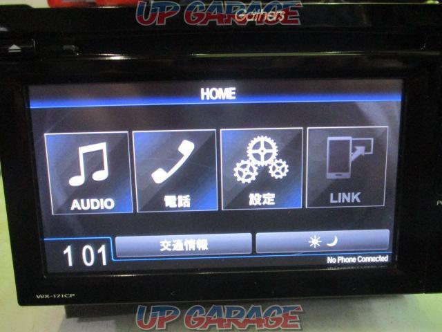 ホンダ純正op Gathers Wx 171cp 6 1インチディスプレイ ワンセグ Bluetooth内蔵 Cd Usb Hdmi対応チューナー 中古パーツ買取 販売のアップガレージ