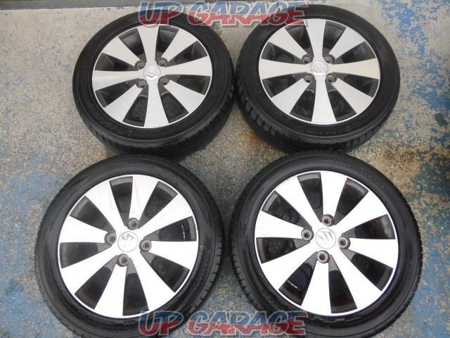 スズキ純正 Suzuki ワゴンr純正アルミホイール Firestone ファイアストン Firehawk Wide Oval Dunlop ダンロップ Lemans 中古パーツ買取 販売のアップガレージ