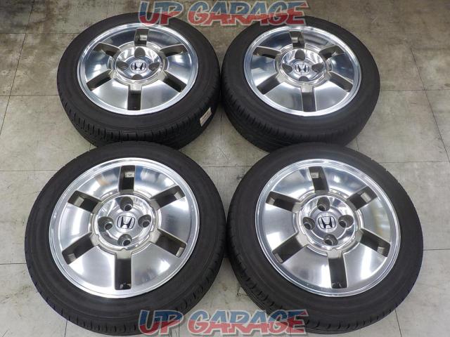 純正流用 ホンダ軽カーに ホンダ純正 Honda Gk1 モビリオスパイク純正ホイール Falken ファルケン Ziex Ze914 中古パーツ買取 販売のアップガレージ