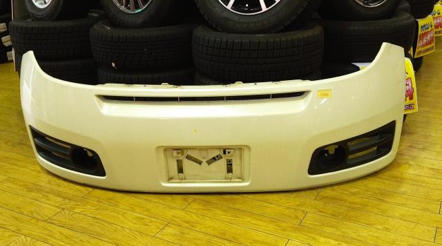 日産 Nissan 純正フロントバンパー パールホワイト エルグランド E51前期ハイウェイスター 08 値下げしました 中古パーツ買取 販売のアップガレージ