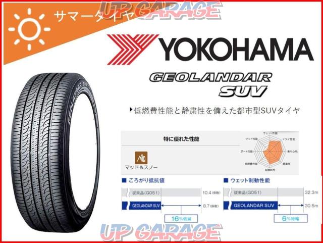 値下げしました Yokohama ヨコハマ Geolandar ジオランダー Suv G055 215 70r16 100h F5378 4本セット 中古パーツ買取 販売のアップガレージ