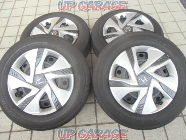 Honda ホンダ フリード純正スチールホイール Yokohama ヨコハマ Bluearth E50 185 65r15 4本セット 中古パーツ買取 販売のアップガレージ