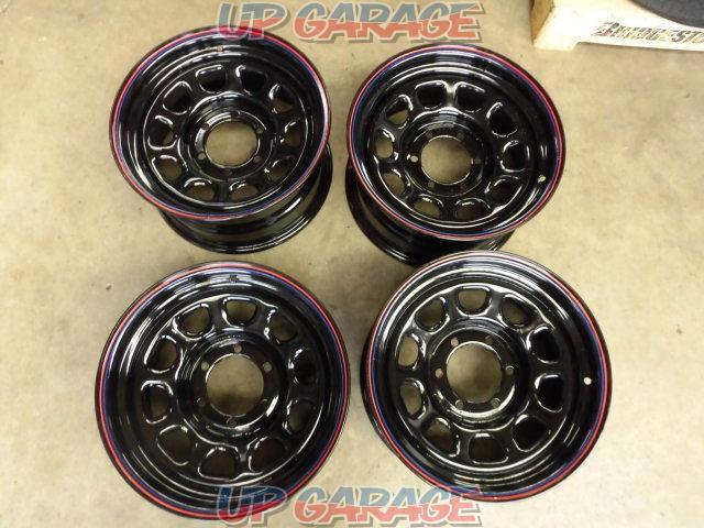 Daytona デイトナ ブラックスチールホイール 16インチ リム幅8j インセット0 ハブ110mm 中古パーツ買取 販売のアップガレージ
