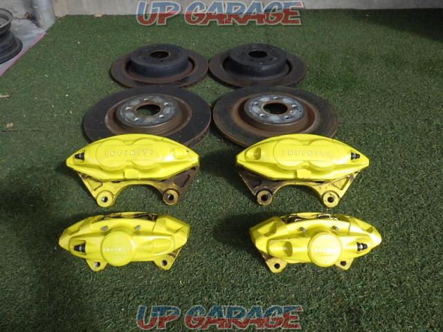 Made By Nissan Genuine Nissan Akebono For Genuine Diversion Etc 4pod 2pod Caliper Rotor Bonus Set 中古パーツ買取 販売のアップガレージ