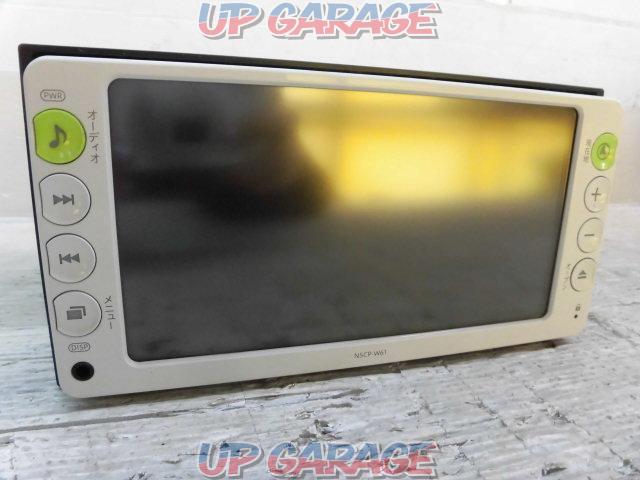 トヨタ純正オプション Nscp W61 2dinワイド ワンセグ Cd付メモリーナビ 中古パーツ買取 販売のアップガレージ