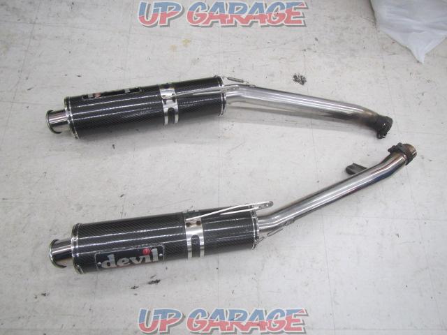 Devil デビル カーボンスリップオンマフラー 中古パーツ買取 販売のアップガレージ