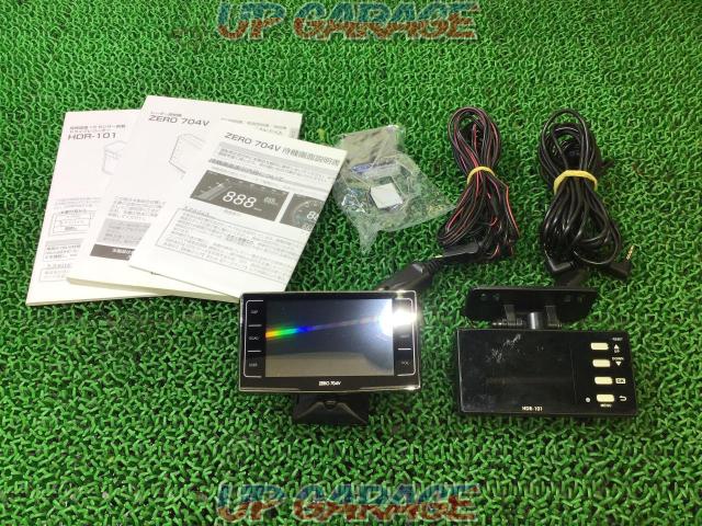 Comtec Zero704v Hdr 101 レーダー探知機 ドライブレコーダーセット 単品販売不可 中古パーツ買取 販売のアップガレージ