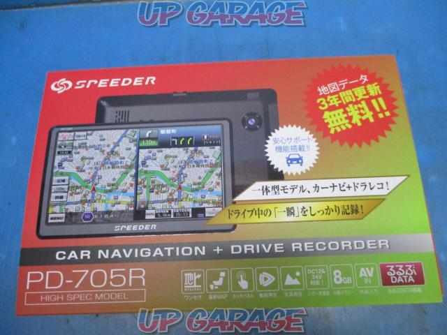 Speeder Pd 705r ドライブレコーダー付きポータブルナビ 中古パーツ買取 販売のアップガレージ