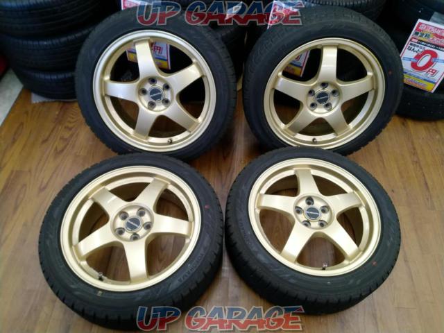 コンテナ1 今だから安い Subaru Gda インプレッサ Wr Limited 純正 Rays製 鍛造ホイール Yokohama Iceguard Ig60 中古パーツ買取 販売のアップガレージ