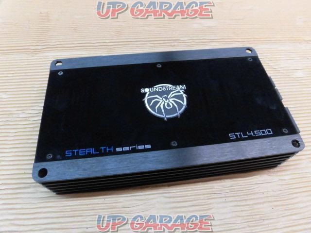 Sound Stream サウンドストリーム Stl4 500 4chパワーアンプ 中古パーツ買取 販売のアップガレージ