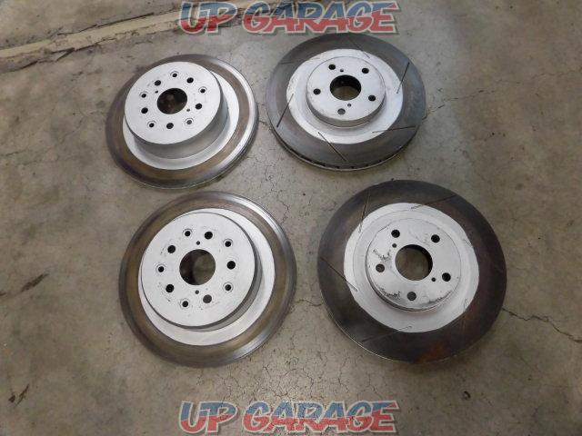 メーカー不明 ブレーキローター フロントスリット入り 前後セット スープラ Jza80 17インチ対抗ブレーキキャリパー付き車用 中古パーツ買取 販売のアップガレージ