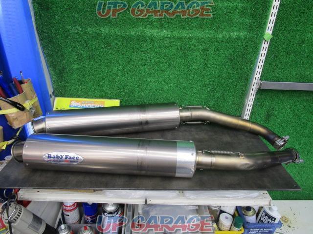 Baby Face ベビーフェイス チタンスリップオンマフラー Vtr1000 07逆車 Sc45外し 中古パーツ買取 販売のアップガレージ