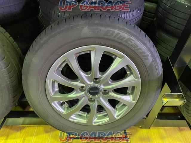 セット販売 Bridgestone ブリヂストン Balminum バルミナ T10 Yokohama ヨコハマ Bluearth 階段上対応 カー用品 タイヤホイールセット Mncomercial Com Br