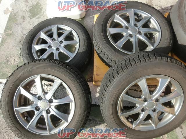 Autobacs Seven オートバックスセブン Leben レーベン 8本スポークホイール Bridgestone ブリヂストン Blizzak Vrx 中古パーツ買取 販売のアップガレージ