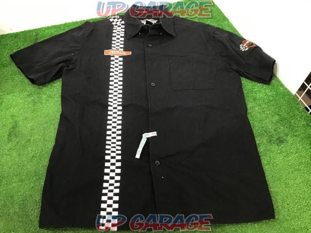Harley Davidson ハーレーダビッドソン 半袖シャツ チェッカーフラッグライン 1着 中古パーツ買取 販売のアップガレージ