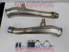 AKRAPOVIC(アクラポビッチ) スリップオンライン 2本出しサイレンサー 【Z1000/2014-2019】