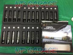 GARSON D.A.D LUXナット Lサイズ ブラック P1.5 (4本入り5個/20本セット)