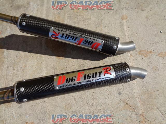 【NSR250R】DOG FIGHT RACING(ドッグファイトレーシング) ステンレスチャンバー/カーボンサイレンサー☆激レアパーツ入荷!!-02