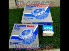 EXEDY クラッチディスク+カバー+NTN ベアリングセット【MZC581/MZD053U/FCR44-32-3】純正同等品