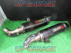 AKRAPOVIC(アクラポビッチ) ドゥカティ モンスター796 スリップオンサイレンサー 2本セット