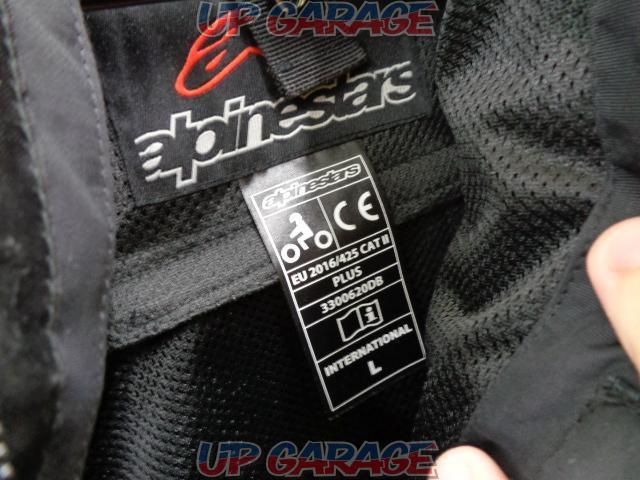 サイズL アルパインスター T-GP Plus V3 Air ジャケット ブラック 【3300620DB】-08