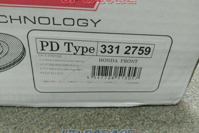 DIXCEL
Brake disc rotor
PD
Type-03