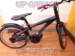 BRIDGESTONE Levena 18インチシングルギアキッズ自転車 ブラック