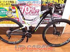 CANNONDALEキャノンデール TRIGGER 29ER 1 2013モデル 29インチ2x10sフルサスオールマウンテンバイク ブラック/グリーン フレーム塗装ヒビあり 定価479000-