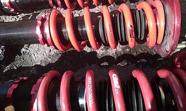 メーカー不明(KTS SC DAMPER SYSTEMΣ?)  FD3S/RX-7 別タンク式フルタップ式車高調-07