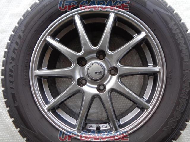 SPORT ABELIA スポークホイール  + DUNLOP WINTERMAXX WM02-02