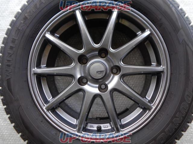 SPORT ABELIA スポークホイール  + DUNLOP WINTERMAXX WM02-03