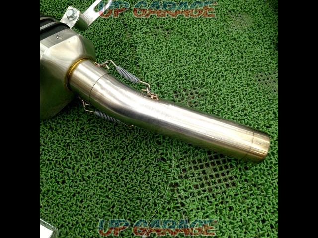 【Z1000】LCI parts(エルシーアイ) ツインステンレススリップオンサイレンサー【迫力サウンドに】-04