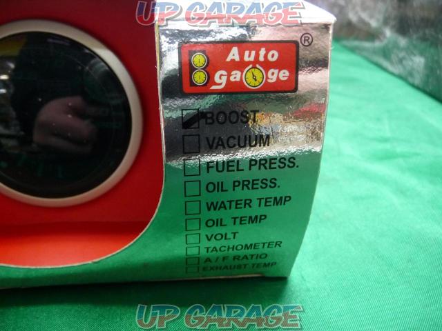 Auto gauge ブーストメーター-03