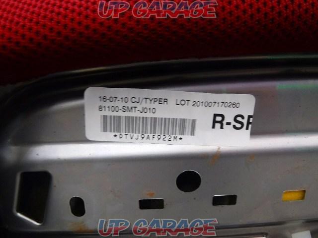 HONDA シビック FD2 TypeR 純正シート-07