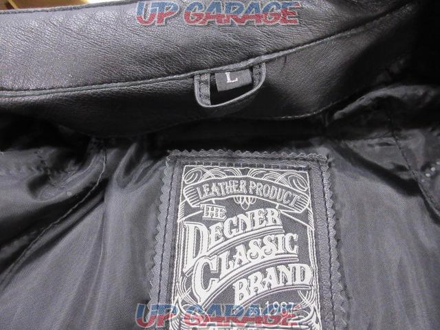 DEGNER CLASSIC BRAND レザージャケット(W01267)-02