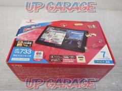 YUPITERU
MOGGY
YPB733 (7-inch monitor
Seg built-in portable memory navi)
*With rod antenna bent