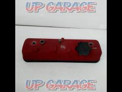 【KP61/スターレット】純正タペットカバー/エンジンヘッドカバー パウダーコート塗装(ちぢみ赤)