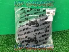 MINI MOTO 行灯カブサイドカバーグレー