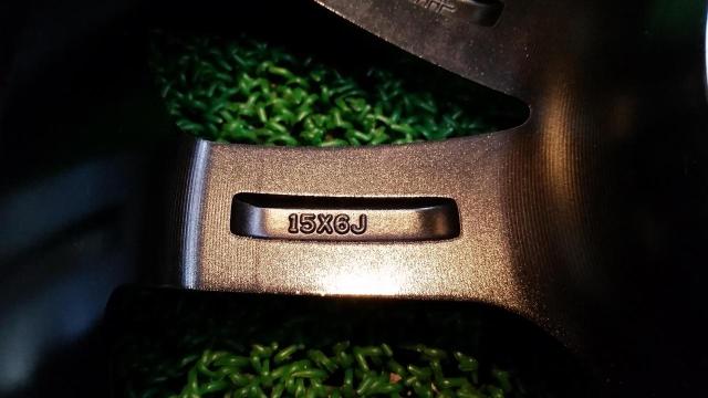EMBELY ツイン5本スポークホイール + DUNLOP ENASAVE EC204-09