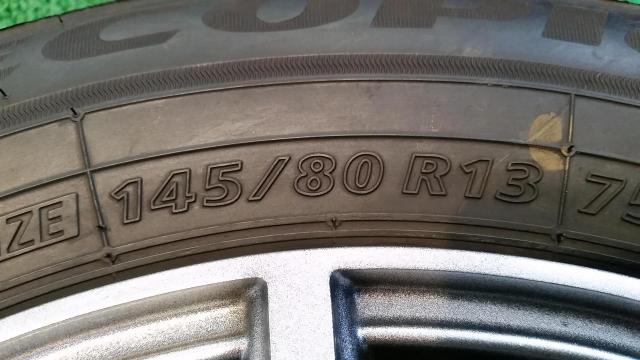 VEILER 10本スポークホイール + BRIDGESTONE ECOPIa NH200C-06