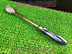 Snap-on(スナップオン) ロングラチェット クラシックグリップ ブラック FHLD80 差込3/8